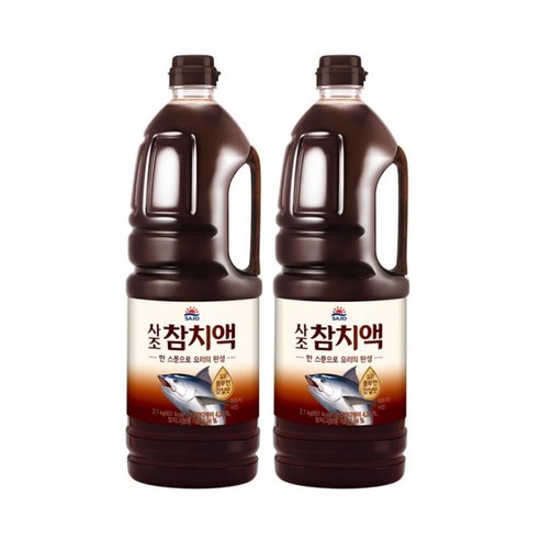 사조 참치액, 2.1kg, 5개