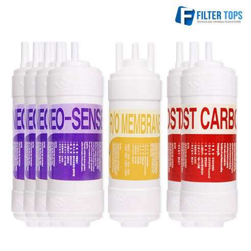 코웨이 CP-260L 고품질 정수기 필터 호환 1년관리세트, 선택2_RO멤브레인방식 2년관리세트(4+1+2=7개)
