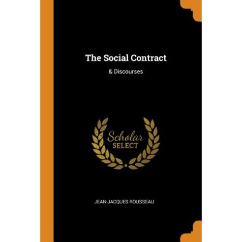 (영문도서) The Social Contract: & Discourses Paperback, Franklin Classics, English, 9780342374069