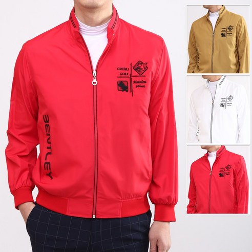 샤인힐즈 봄여름 GH 고급 메쉬 안감 집업 자켓 골프웨어: 스타일과 기능성의 완벽한 조화
