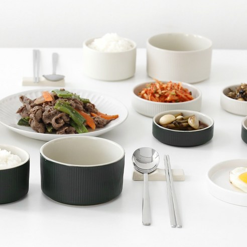 빛나는 식탁을 완성하는 국산 스텐 10인용 수저세트