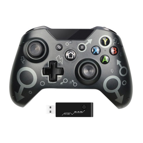 보석새 PC 무선 게임패드 XBOXONE 2.4G N1게임 패드, XBOXONE 2.4G(N1) 핸들-회색