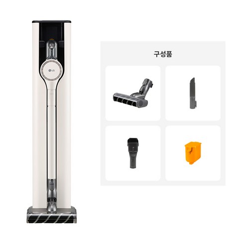 삶을 아름답게 디자인하는 청소 경험, LG 코드제로 오브제컬렉션 올인원타워 무선청소기 AU920CWD