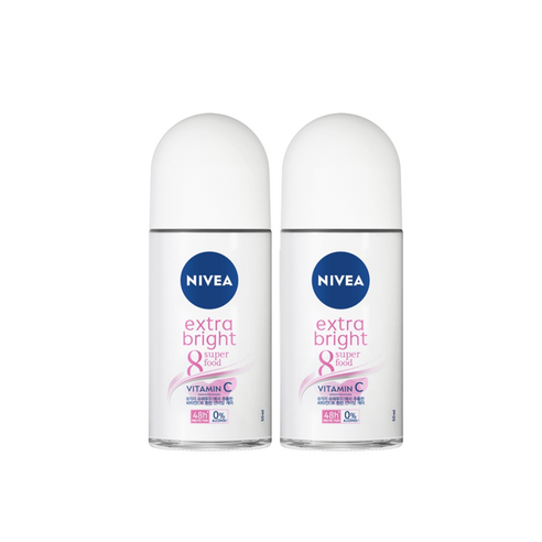 니베아 데오드란트 롤온 엑스트라 브라이트 50ml X 2개