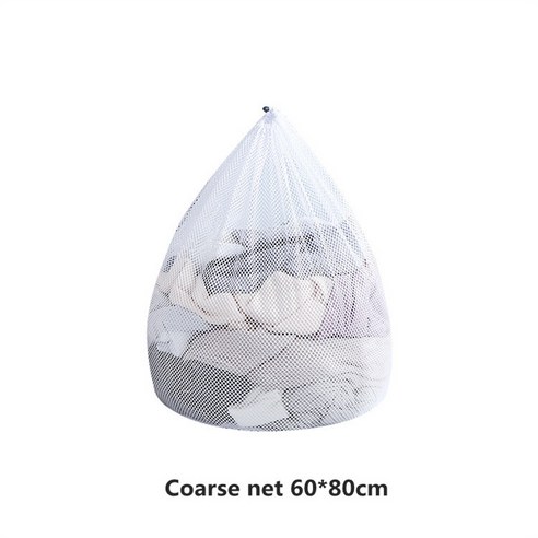 세탁 가방 주최자 Drawstring 메쉬 속옷 세탁 바구니 그물 세탁기 가방 대용량 더러운 세탁 가방, 색깔4