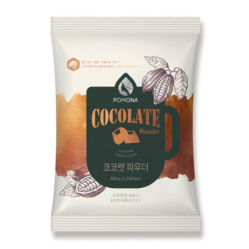 포모나 코코렛 파우더 핫초코분말, 800g, 1개입, 1개