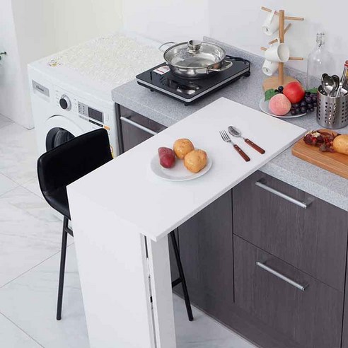 공간 효율을 높이는 스마트한 선택, 다니엘우드 접이식 반딱 테이블