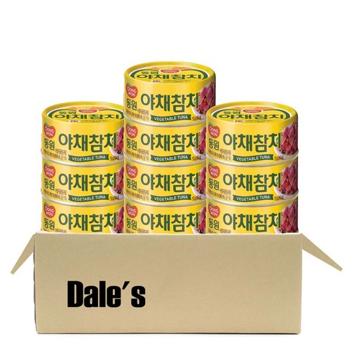데일즈기획 동원 야채참치, 150g, 10개