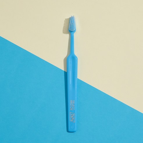 테페 셀렉트 칫솔로 꼼꼼한 양치 습관과 건강한 잇몸을!