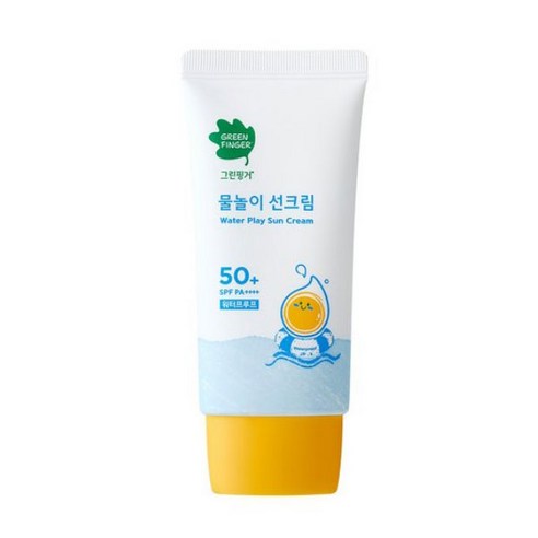 [SH유통]유한킴벌리 그린핑거 물놀이 선크림 50ml, 1개