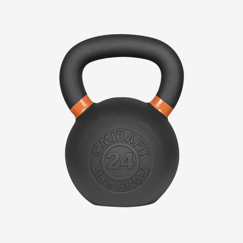 미라핏 프리미엄 케틀벨 크로스핏 홈트, 24kg, 1개, 블랙