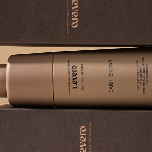 르베로 맥주효모 염색 샴푸로 간편하게 새치 고민 끝!