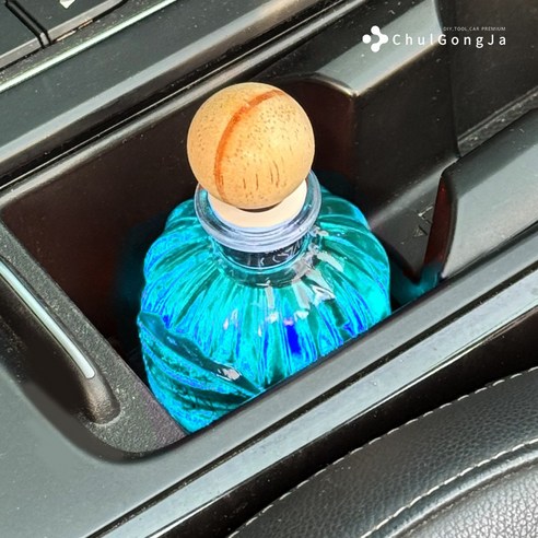 철공자 차량용 디퓨저 100ml + 우드볼스틱, 1세트, 클린코튼