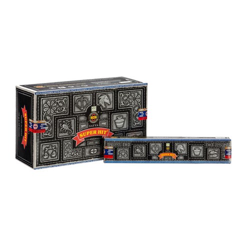 사티아 나그참파 인센스스틱 15g x 12p (BNG), 슈퍼히트