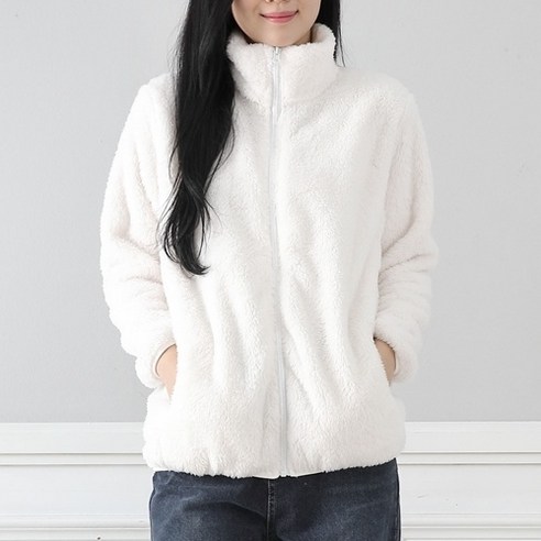 편안함과 따뜻함을 선사하는 남녀공용 후리스 양모점 플리스 자켓