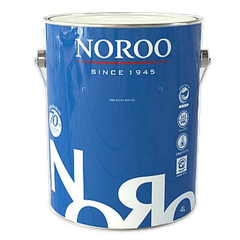 노루페인트 이지텍스200 4리터 수성외부용페인트 콘크리트 외벽, 회색3
