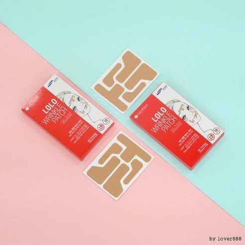 눈가 입가 미간 깊은 팔자주름 리프팅 페이스 패치 10매, 5개