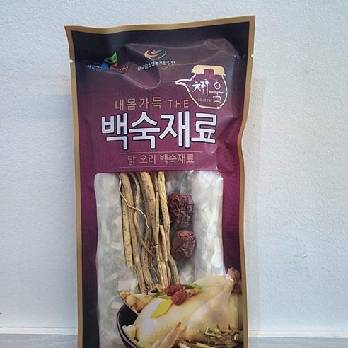 가하푸드영농조합 국내산 삼계탕 백숙재료 티백 (100g), 삼계탕 티백 10봉, 100g, 10개