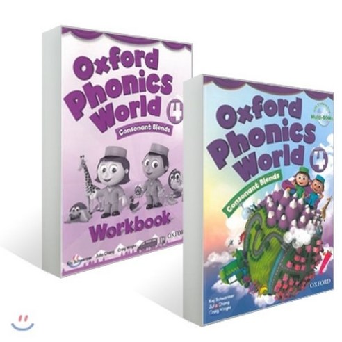 Oxford Phonics World 4 : Student Book + Workbook + 음원 다운로드, Oxford University Press