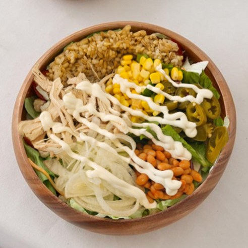 자연을 담은 식탁, 리드그린 아카시아 우드 원형볼