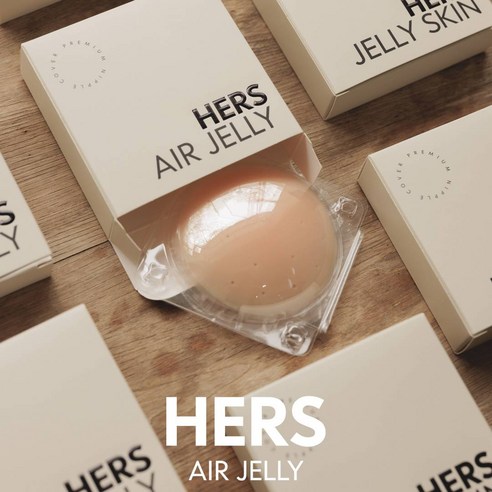 HERS AIRJELLY 여성 니플 커버 패치 글루타입
