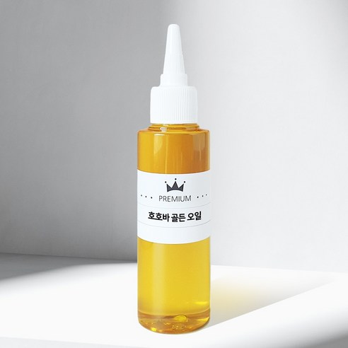 호호바 골든 오일 비정제 냉압착 100ml 500ml 1L 조조바 헤어영양오일 jojoba golden oil, 1개