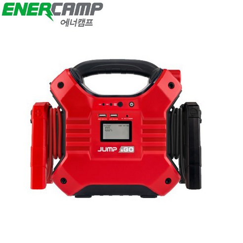 에너캠프 JX02 PLUS 3in1 점프앤고 점보 보조배터리 KC인증 함유량 대용량 점프스타터 관련 자동차 방전 긴급시동 제품 1개 배터리스타터