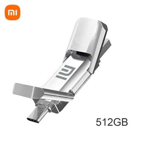 샤오미 USB 3.1 플래시 드라이브 고속 펜 드라이브 금속 방수 C타입 USB 메모리 컴퓨터 저장 장치 2TB 1TB, 중국, 옵션 12, 512GB