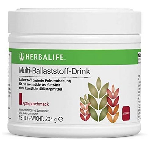 허벌라이프 액티브 식이섬유 콤플렉스 204g 애플 Herbalife Active Fiber Complex Apple Flavor, 1개