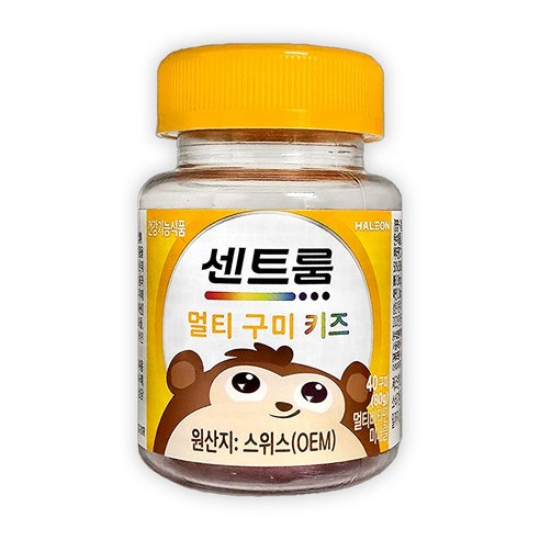센트룸 멀티 구미 키즈, 40정, 80g, 3개