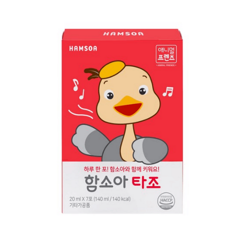 함소아 타조, 7개입, 20ml