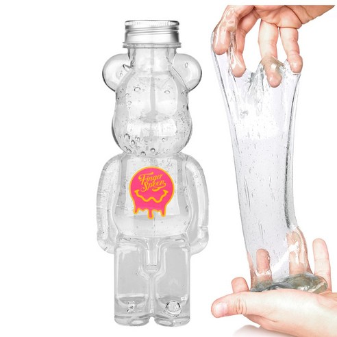핑거스푼 목욕슬라임 420g, 엔젤, 1개