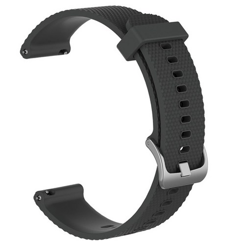 Huawei Watch GT/ Honor Watch 용 부드러운 실리콘 스포츠 시계 줄, 회색, 22mm
