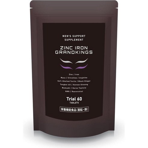 GAGIFT Co Ltd 일본직구 에이기프트 아연 철 그랜드킹스 60정 체험단 3알에 15mg 10mg 식품 - 철분 | 쿠팡