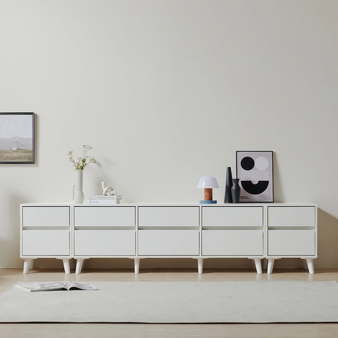 공간을 디자인하는 지혜, 더윅 높은 거실 수납장