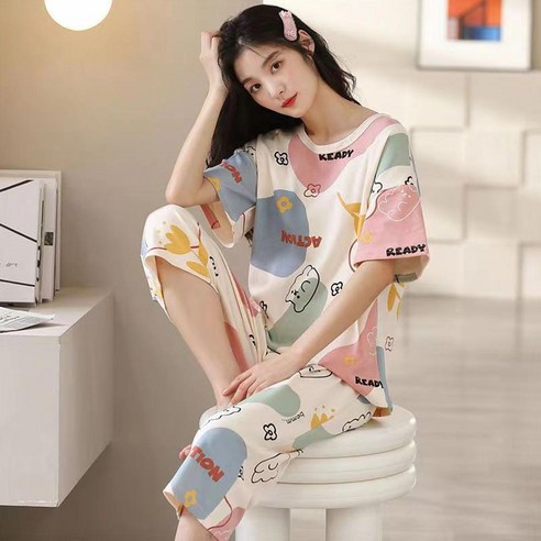 반팔 반바지 잠옷 상하세트