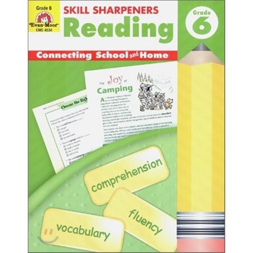 Skill Sharpeners: Reading Grade 6 Workbook, Evan-Moor Educational Publi...