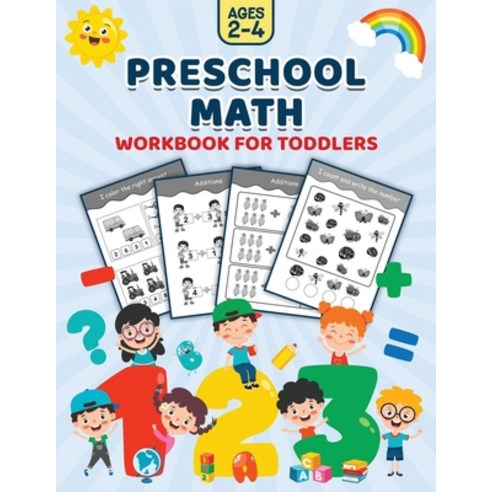 (영문도서) Preschool Math Workbook for Toddlers: Beginner Preschool Math Learning Activity Workbook - Number Tr... Paperback, Independently Published, English, 9798702925929