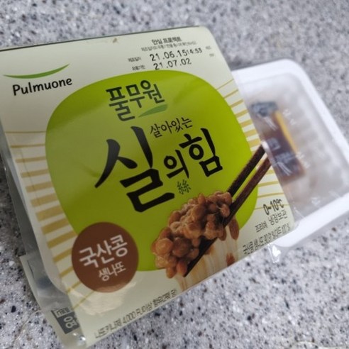 풀무원 풀무원 실의힘 국산콩생나또 49.5g, 396g, 1개