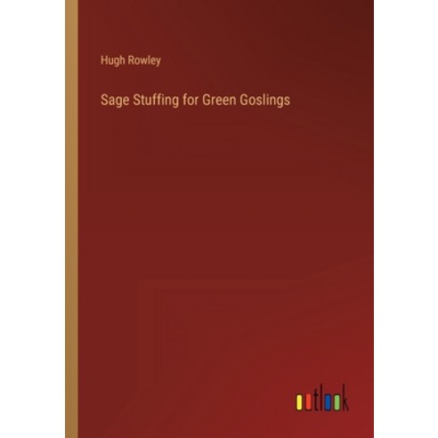 (영문도서) Sage Stuffing for Green Goslings Paperback, Outlook Verlag, English, 9783368156565