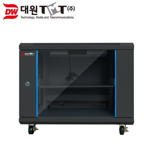 대원티엠티 허브랙 750X600X600 DW-H750B, 1개