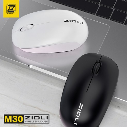 마그네틱 파워 ZIDLI-M30 무선 마우스 노트북 USB 비즈니스 사무실 홈 게임 광 마우스, 하얀색