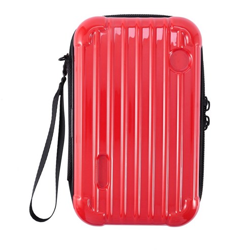 Brompton 자전거 가방 접이식 자전거 액세서리 전면 가방 커넥터가있는 미니 스토리지 박스, 하나, 빨간