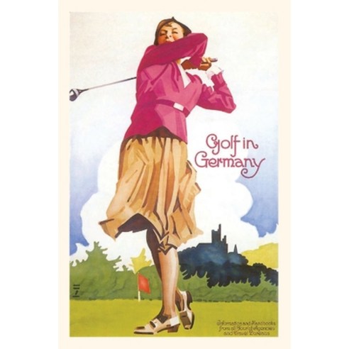 (영문도서) Vintage Journal Golfing in Germany Paperback, Found Image Press, English, 9781648113994