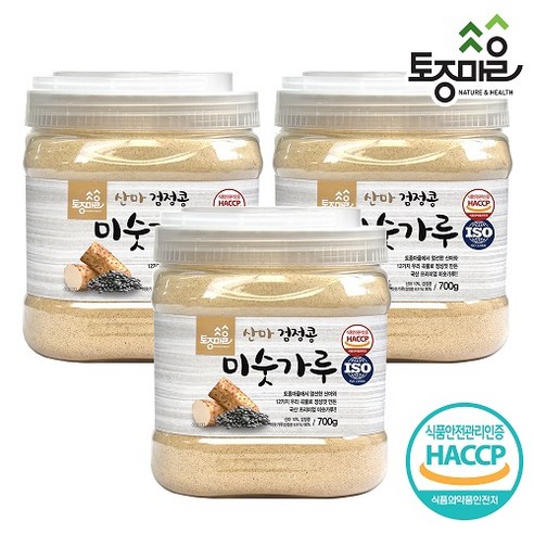 [토종마을] HACCP인증 국산 산마검정콩미숫가루, 1개, 700g