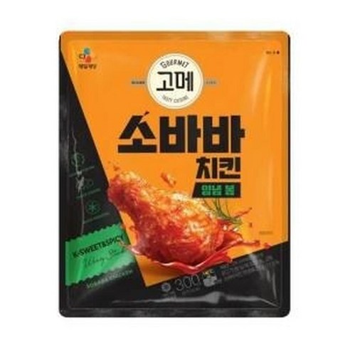 [고메 소바바치킨] 양념 봉