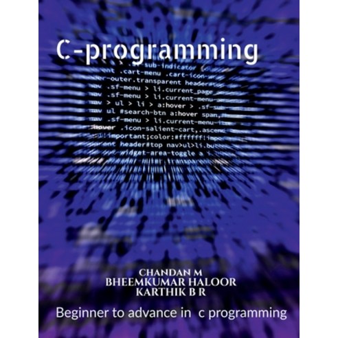 (영문도서) C-programming Paperback, Notion Press, English, 9798889092292