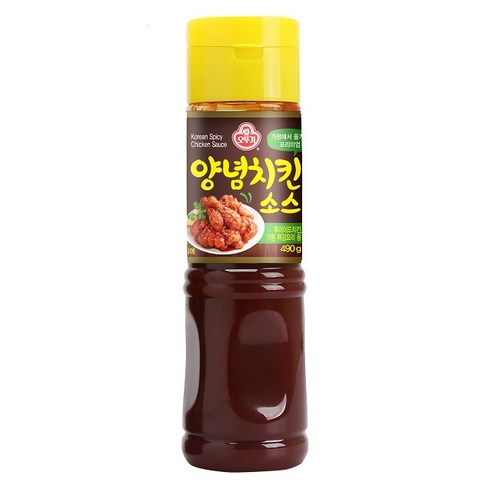 오뚜기 양념치킨소스 소스가진리 아이간식 490G 1개