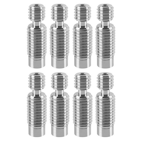 Retemporel 8 개 인후 파이프 고온 및 부식 방지 3d 프린터 액세서리 v6 원격 1.75mm, 보여진 바와 같이