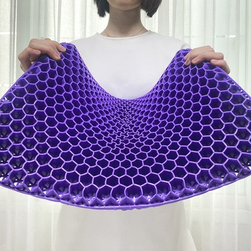 사무실 엉덩이 통증의 완벽한 해결책: 실리콘 에어 기능성 방석